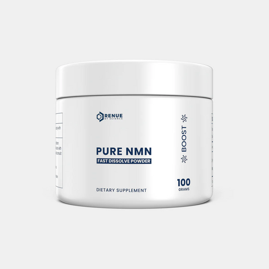 Renue By Science Nicotinamide Riboside | 1000mg Nicotinamide Powder - High Strength NR NAD Powder Sublingual Citrus Burst Flavor | Manufactured in the USA & Third-Party Tested | 100 Servings